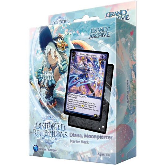 Grand Archive Distorted Reflections Starter Deck - Diana, Moonpiercer