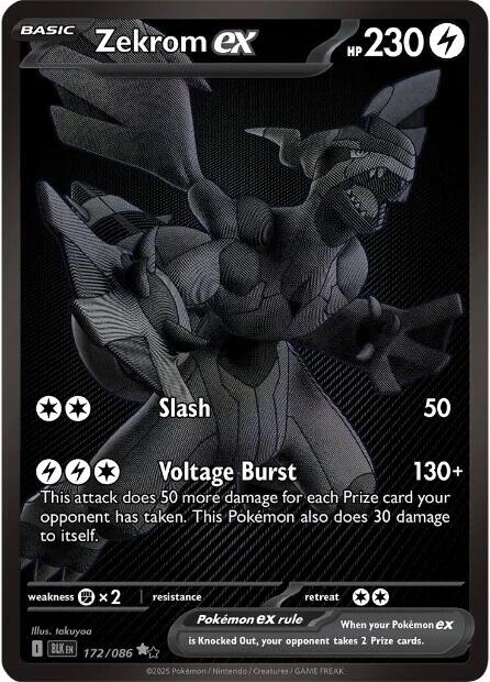 Zekrom ex - 172/086 [BLK - 172/086]