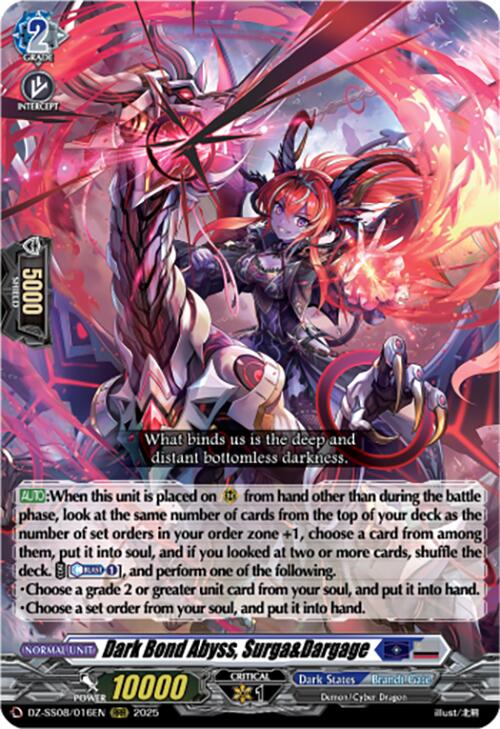 Dark Bond Abyss, Surga&Dargage (RRR)