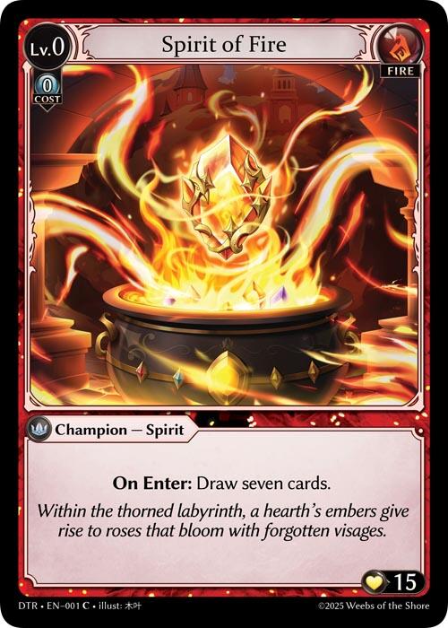 Spirit of Fire [DTR1E - 001]