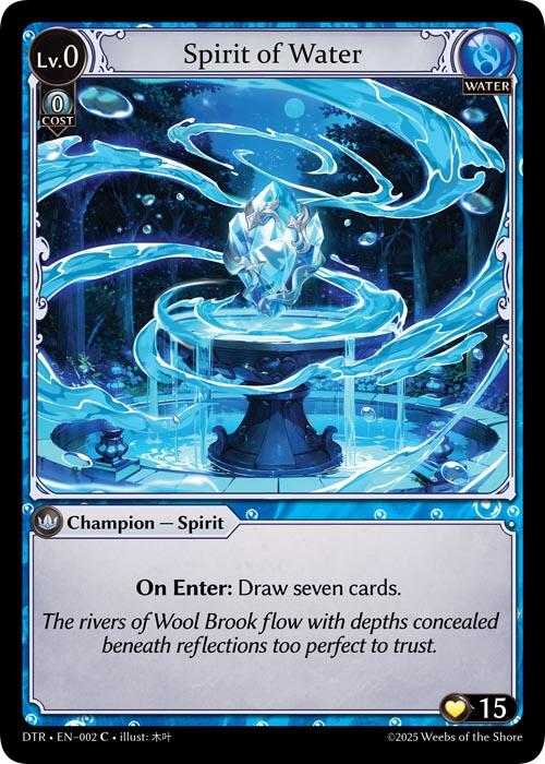 Spirit of Water [DTR1E - 002]