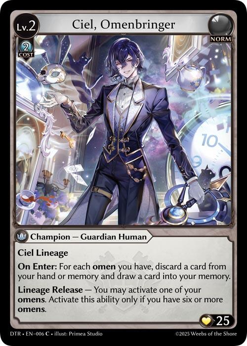 Ciel, Omenbringer [DTR1E - 006]
