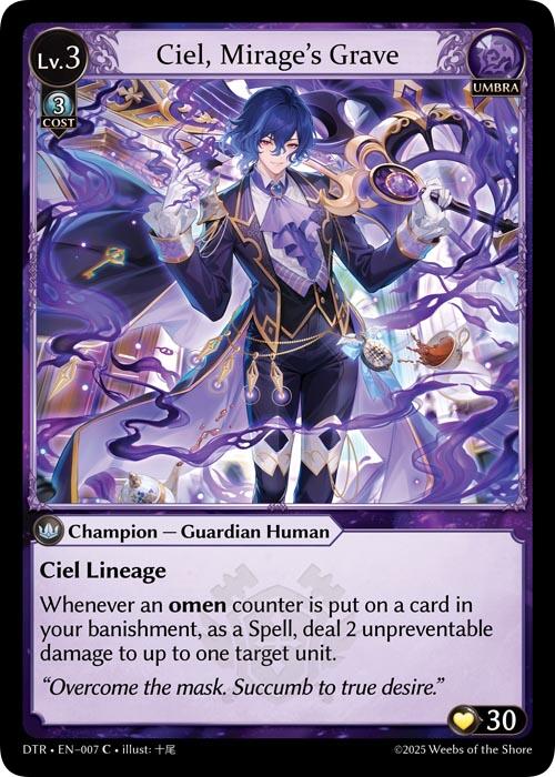 Ciel, Mirage's Grave [DTR1E - 007]