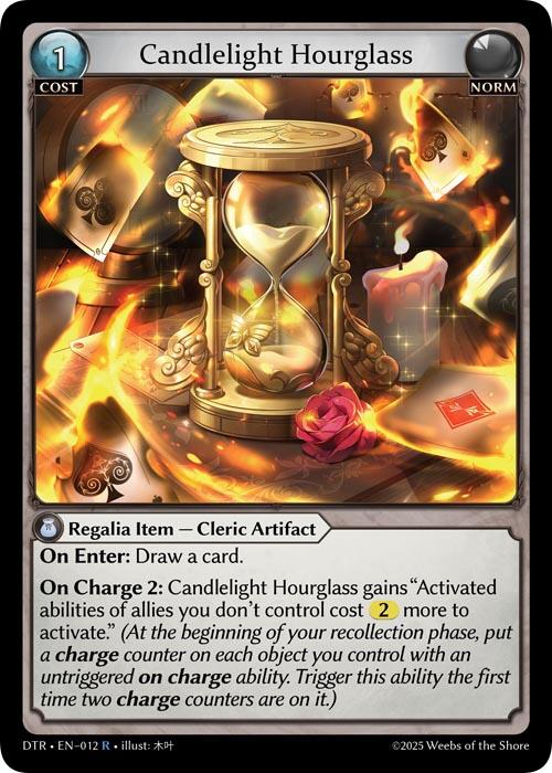 Candlelight Hourglass [DTR1E - 012]