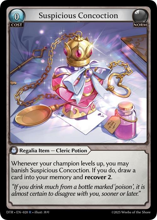 Suspicious Concoction [DTR1E - 020]