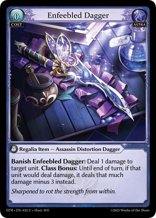 Enfeebled Dagger [DTR1E - 032]