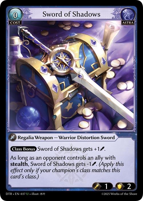 Sword of Shadows [DTR1E - 037]