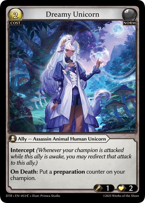 Dreamy Unicorn [DTR1E - 053]