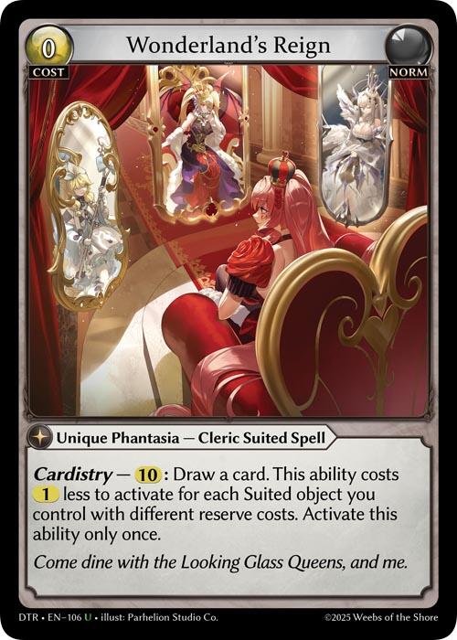 Wonderland's Reign [DTR1E - 106]