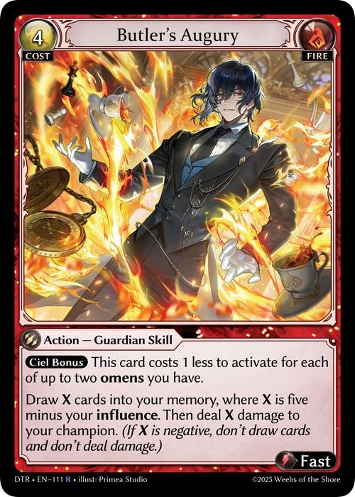 Butler's Augury [DTR1E - 111]