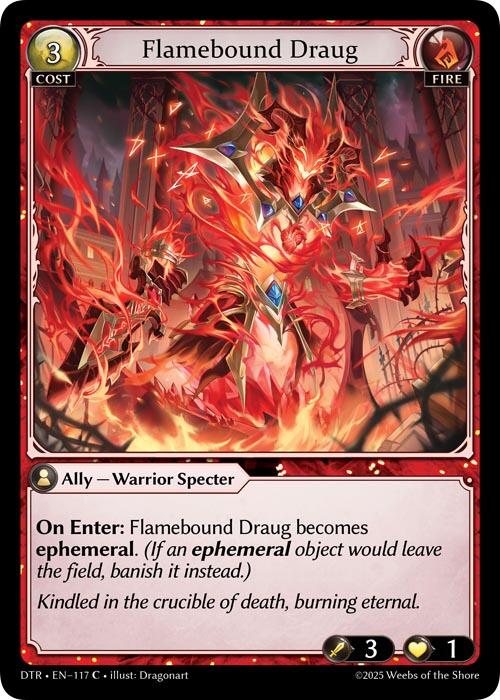 Flamebound Draug [DTR1E - 117]