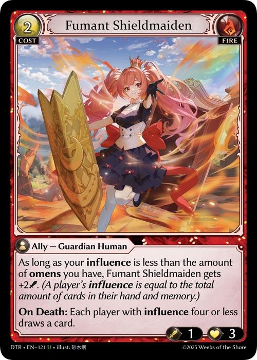Fumant Shieldmaiden [DTR1E - 121]