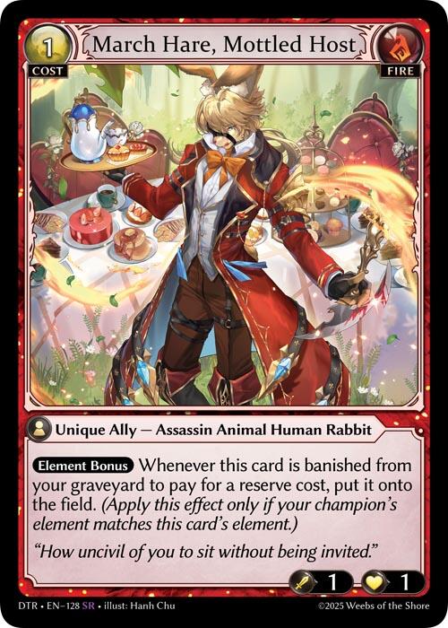 March Hare, Mottled Host [DTR1E - 128]