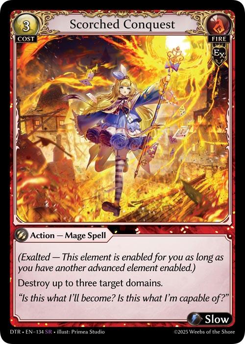Scorched Conquest [DTR1E - 134]