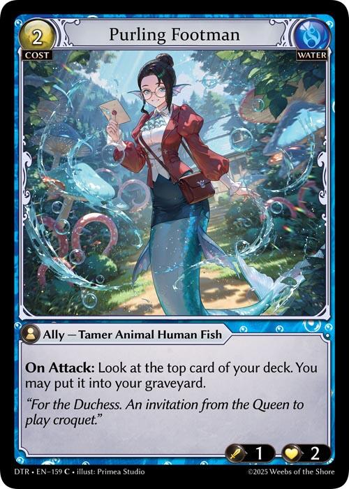 Purling Footman [DTR1E - 159]