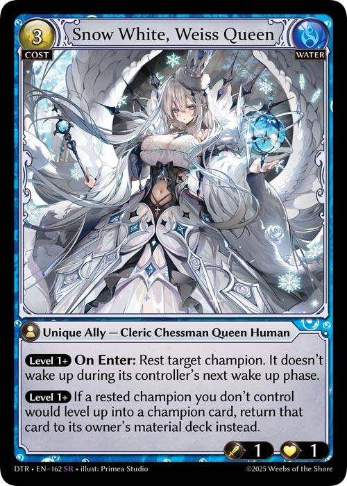 Snow White, Weiss Queen [DTR1E - 162]
