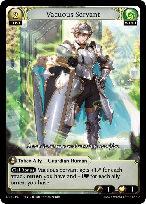 Vacuous Servant [DTR1E - 191]
