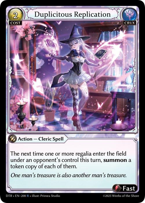 Duplicitous Replication [DTR1E - 208]