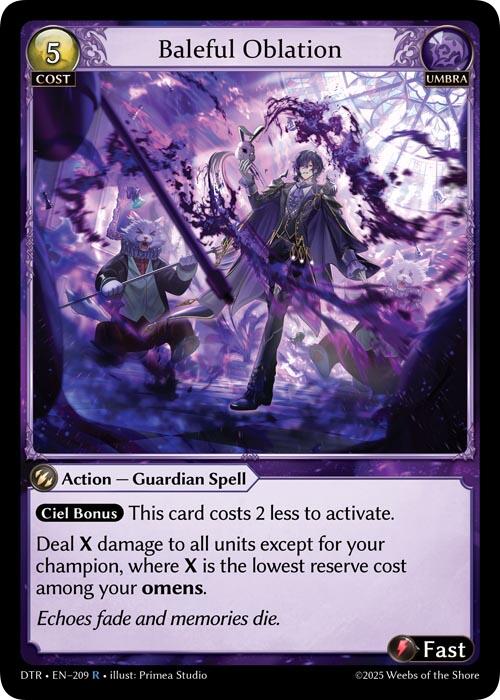 Baleful Oblation [DTR1E - 209]