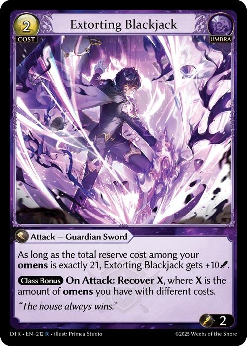 Extorting Blackjack [DTR1E - 212]