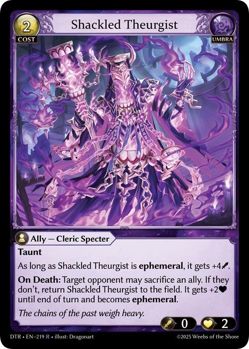 Shackled Theurgist [DTR1E - 219]