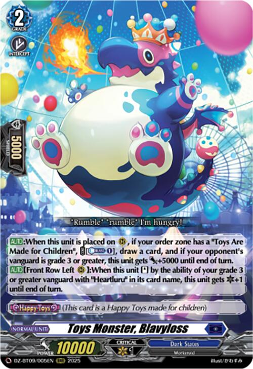 Toys Monster, Blavyloss [DZ-BT09 - DZ-BT09/005EN]