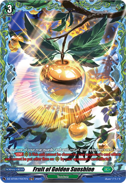 Fruit of Golden Sunshine (FR) [DZ-BT09 - DZ-BT09/FR47EN]