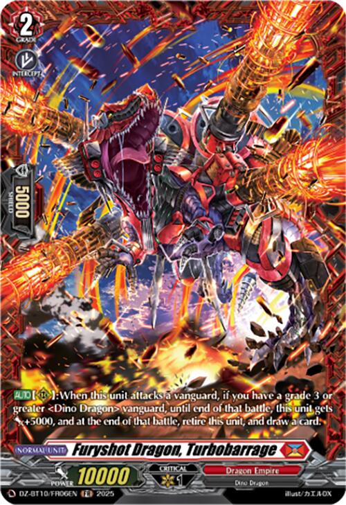 Furyshot Dragon, Turbobarrage (FR)