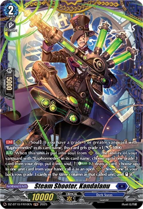 Steam Shooter, Kandalanu (FR)