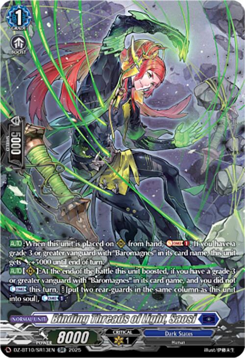Binding Threads of Light, Saosi (SR)