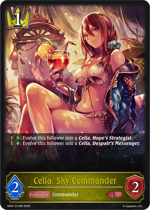 Celia, Sky Commander