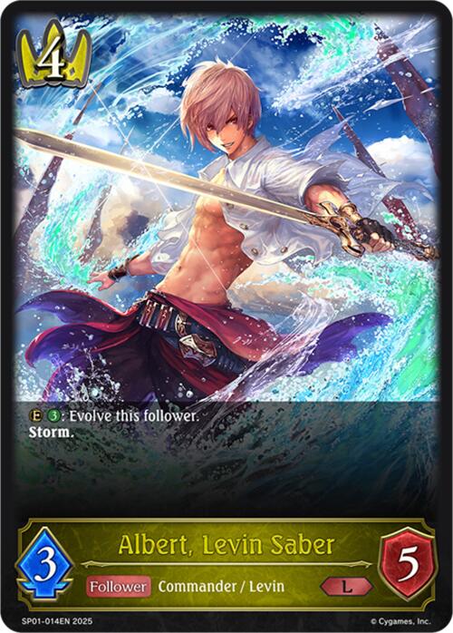 Albert, Levin Saber
