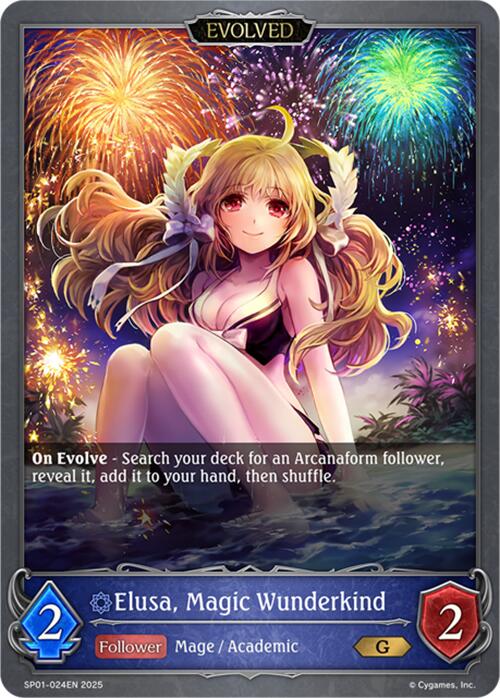 Elusa, Magic Wunderkind (Evolved)