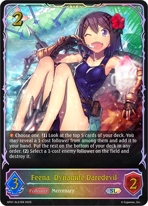 Feena, Dynamite Daredevil
