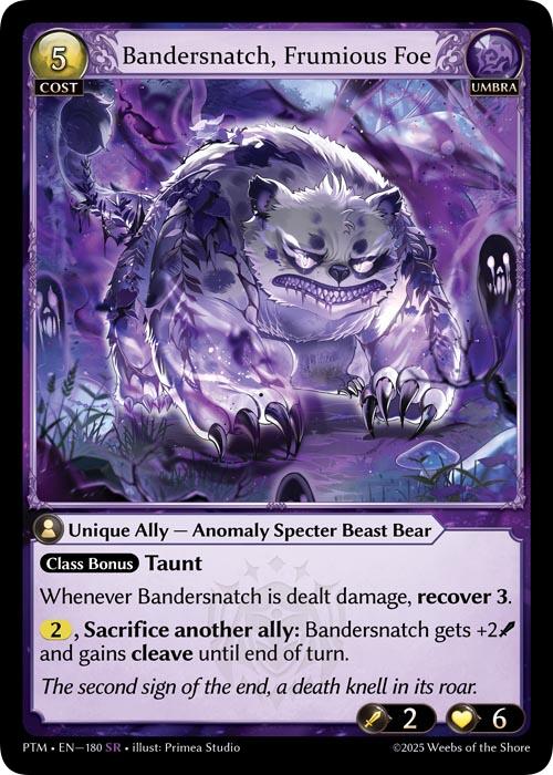 Bandersnatch, Frumious Foe