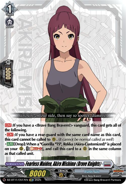 Fearless Maiden, Akira Mishima (Brave Knights)