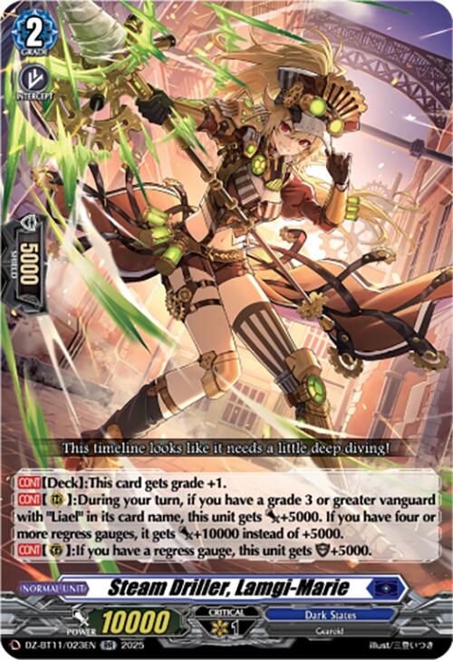Steam Driller, Lamgi-Marie