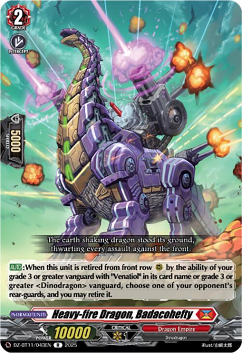 Heavy-fire Dragon, Badacohefty