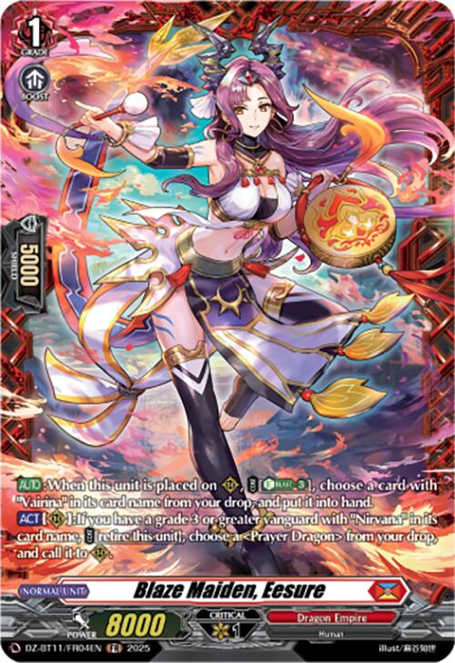 Blaze Maiden, Eesure (FR)