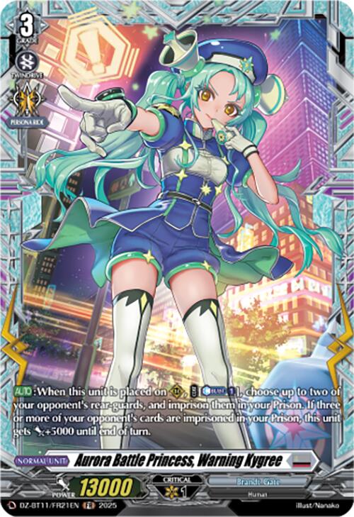 Aurora Battle Princess, Warning Kygree (FR)