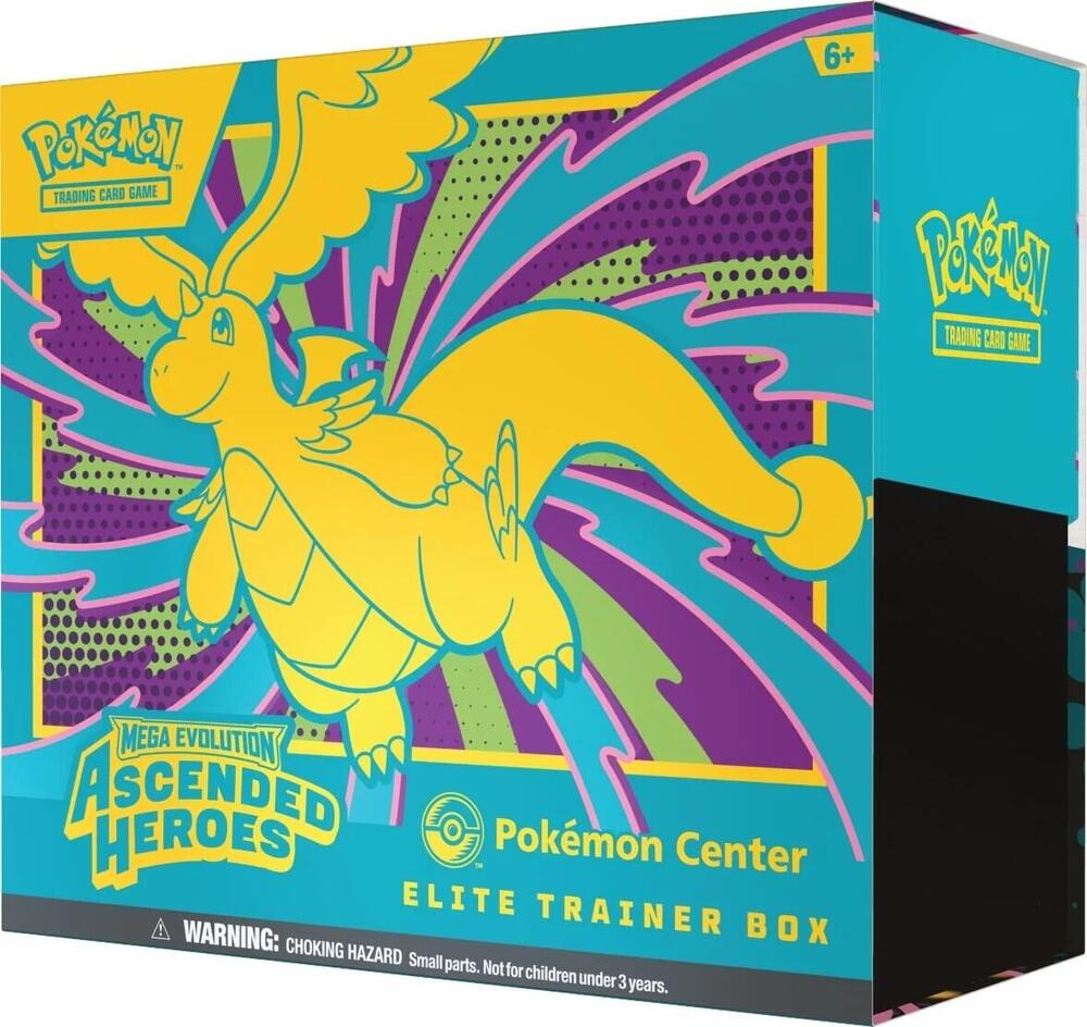 Pokemon Ascended Heroes Pokemon Center Elite Trainer Box