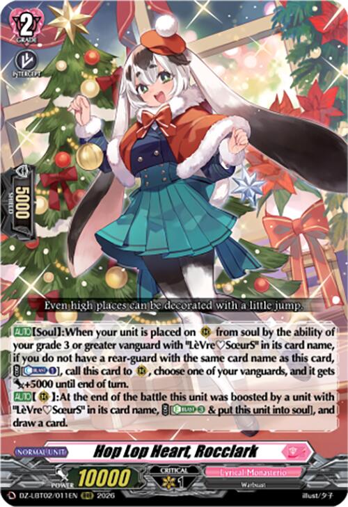 Hop Lop Heart, Rocclark