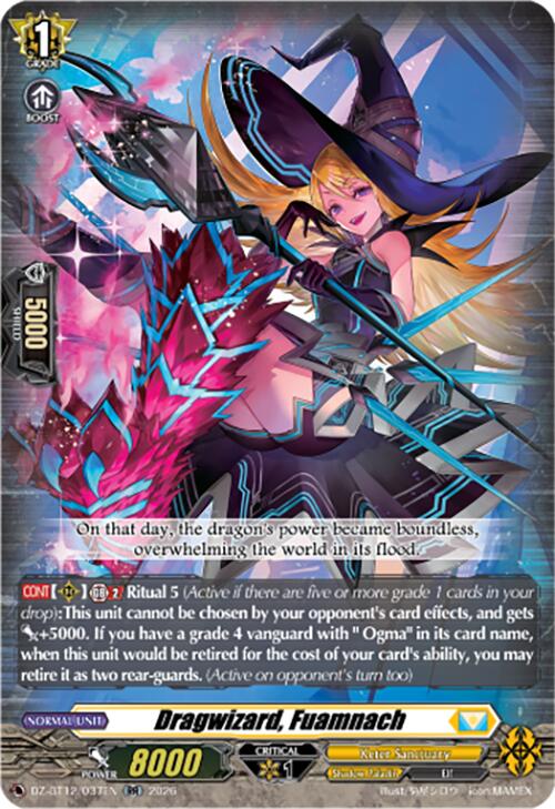 Dragwizard, Fuamnach