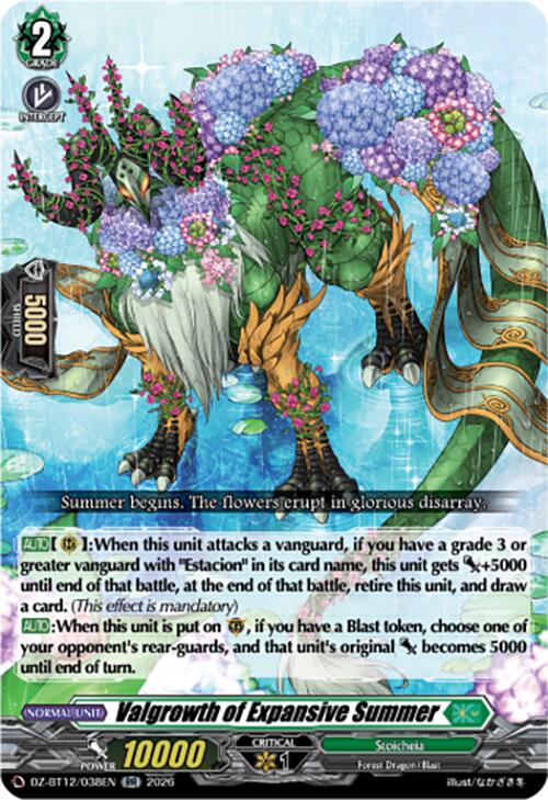 Valgrowth of Expansive Summer