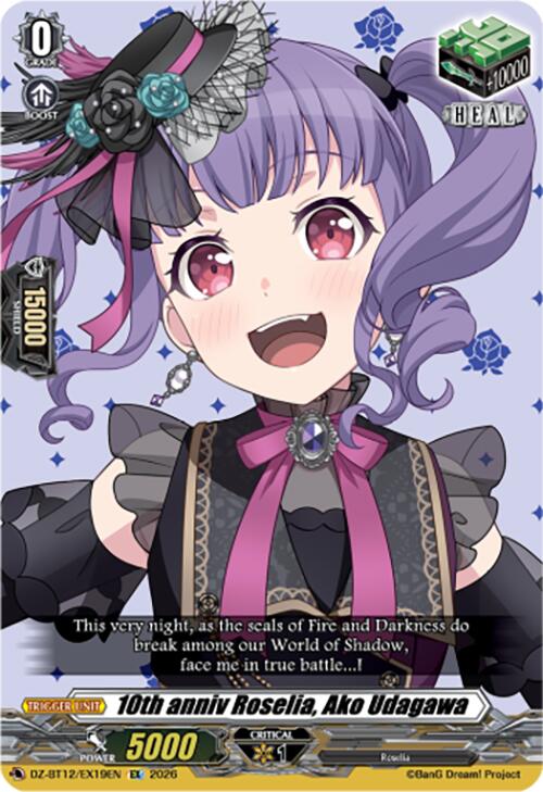 10th anniv Roselia, Ako Udagawa
