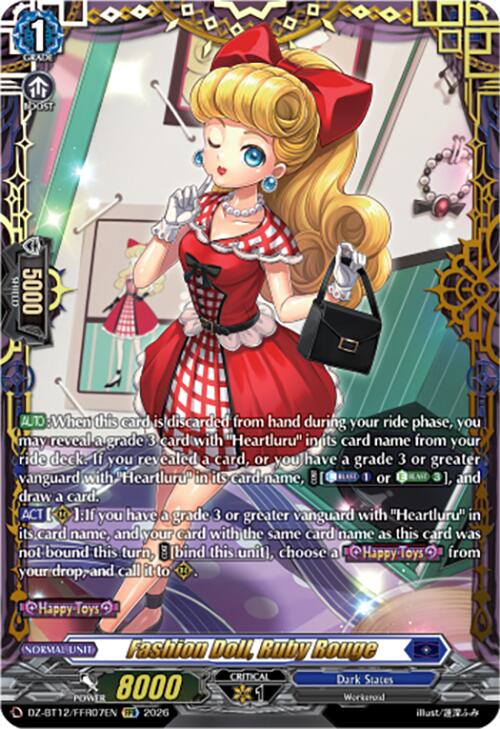 Fashion Doll, Ruby Rouge (FFR)