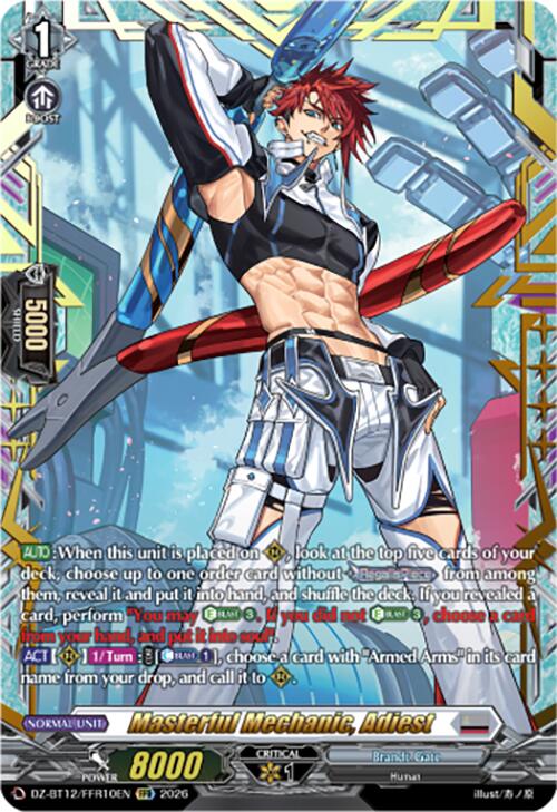 Masterful Mechanic, Adiest (FFR)