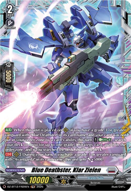 Blue Deathster, Klar Zielen (FR)