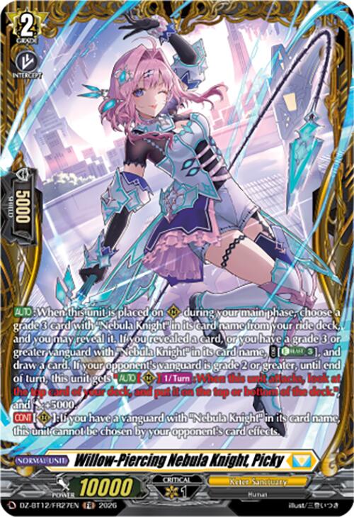 Willow-Piercing Nebula Knight, Picky (FR)