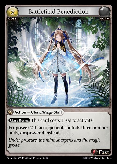 Battlefield Benediction (Curio Foil)